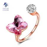 Butterfly Ring | 18k Rose Gold Plated