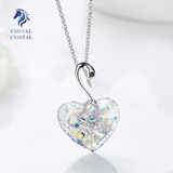 Crystalline Swan of Love | Platinum Plated - Cheval Cristal