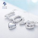LOVE - Valentines Necklace - Cheval Cristal