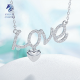 LOVE - Valentines Necklace - Cheval Cristal