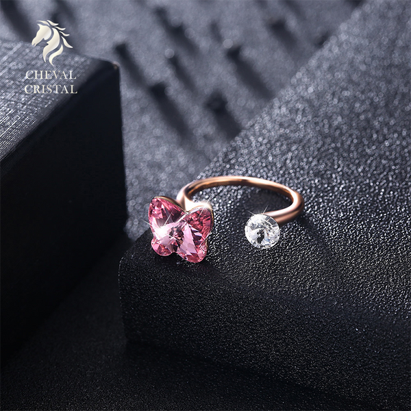 Butterfly Ring | 18k Rose Gold Plated