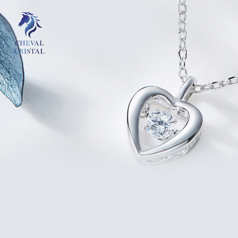 Diamond Heart | 925 Sterling Zilver - Cheval Cristal