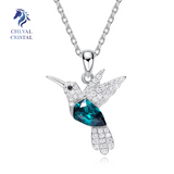 Emerald Hummingbird | 925 Sterling Silver - Cheval Cristal