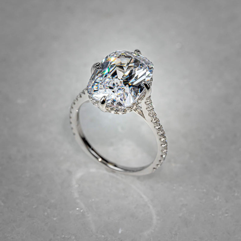 Morana's Ring of Ice - 925 Sterling Silver - Cheval Cristal