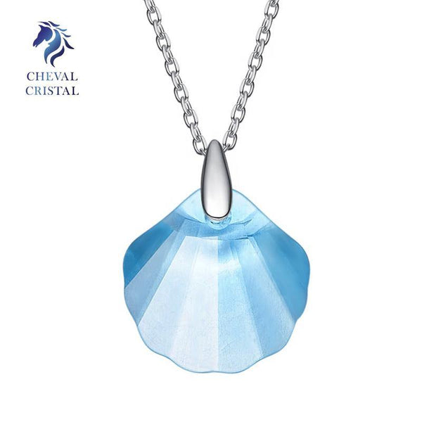 Crystal Seashell | 925 Sterling Silver - Cheval Cristal
