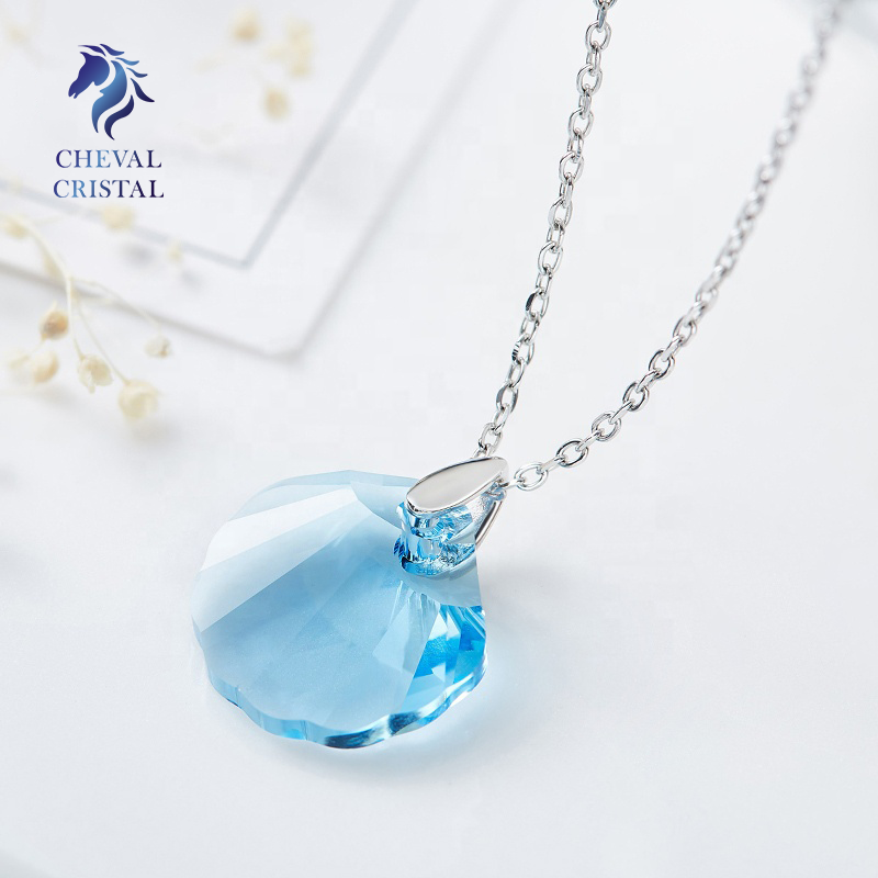 Crystal Seashell | 925 Sterling Silver - Cheval Cristal