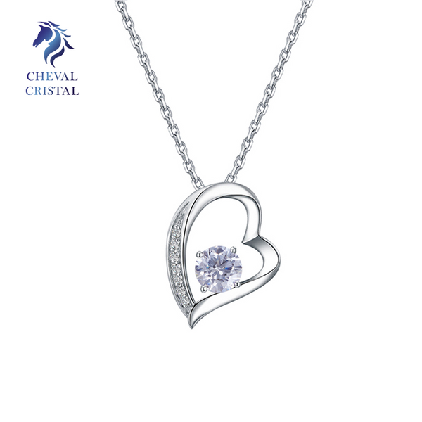 Blown Heart | 925 Sterling Silver - Cheval Cristal