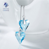 Crystal Arrow Earrings | 925 Sterling Silver - Cheval Cristal