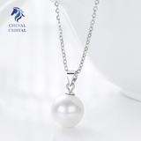 Pearl Necklace | 925 Sterling Silver - Cheval Cristal