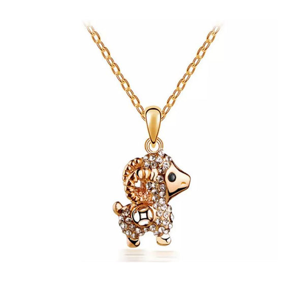 Little Sheep Necklace | Rose Gold Plated